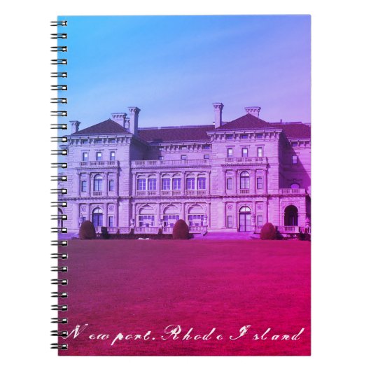 Newport Mansion - neo-Renaissance Architecture Notitieboek (Voorkant)
