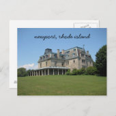 Newport, Mansion Rhode Island Briefkaart (Voorkant / Achterkant)