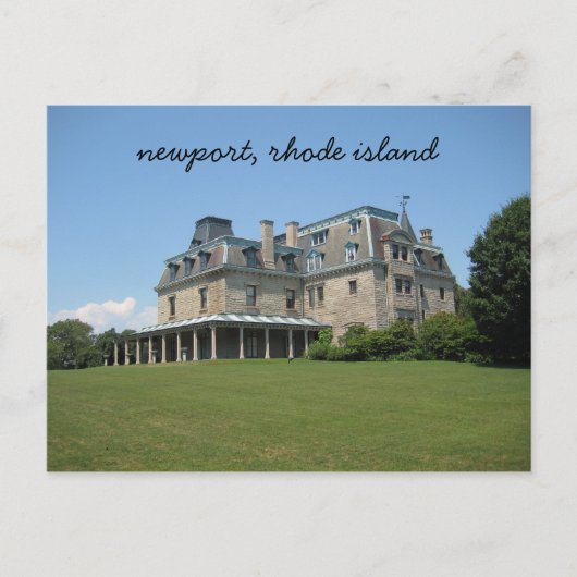 Newport, Mansion Rhode Island Briefkaart (Voorkant)