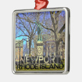 Newport Metalen Ornament (Links)
