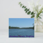 Newport News, Virginia Briefkaart (Staand voorkant)