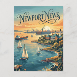 Newport News, Virginia Briefkaart