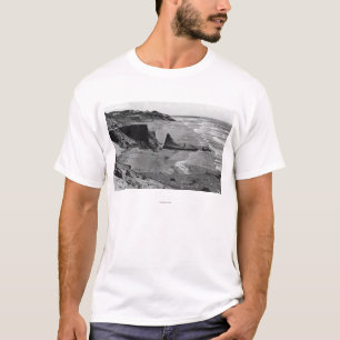 Newport, Oregon Beach Uitzicht Oregon Coast T-shirt