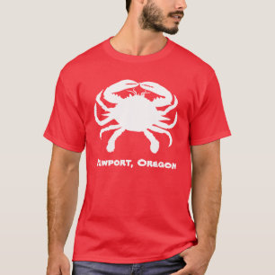 Newport Oregon Crab Shirt