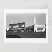 Newport, Oregon Uitzicht of Bay Way Caf � Foto Briefkaart (Voorkant)