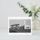 Newport, Oregon Uitzicht of Bay Way Caf � Foto Briefkaart (Staand voorkant)