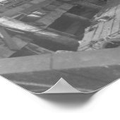 Newport, Oregon Waterfront Uitzicht van Vissen bot Poster (Hoek)