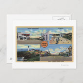Newport, Oregon - Yaquina Lighthouse, Main Briefkaart (Voorkant / Achterkant)