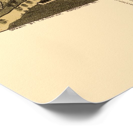 Newport, PA Panoramic Map - 1895 Poster (Hoek)