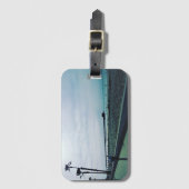 Newport Pier, Newport Beach, Californië Bagagelabel (Voorkant (verticaal))