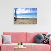 Newport Pier, Newport Beach, Californië Canvas Afdruk (Insitu (Woonkamer))