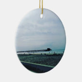 Newport Pier, Newport Beach, Californië Keramisch Ornament (Rechts)