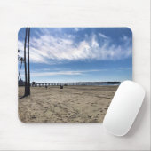 Newport Pier, Newport Beach, Californië Muismat (Met muis)