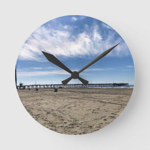 Newport Pier, Newport Beach, Californië Ronde Klok