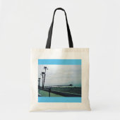 Newport Pier, Newport Beach, Californië Tote Bag (Voorkant)