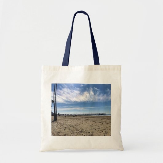 Newport Pier, Newport Beach, Californië Tote Bag (Voorkant)