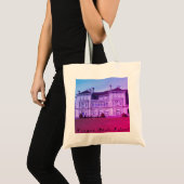 Newport, Rhode Island Beach Mansion Tote Bag (Voorkant (product))