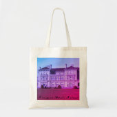 Newport, Rhode Island Beach Mansion Tote Bag (Voorkant)