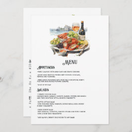 Newport, Rhode Island Bestemming Bruiloft Menu