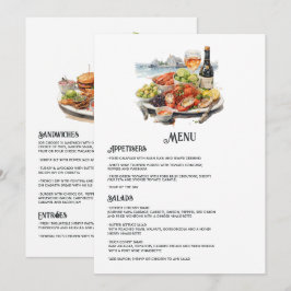 Newport, Rhode Island Bestemming Trouwen Menu