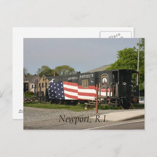 Newport, Rhode Island Briefkaart (Voorkant / Achterkant)