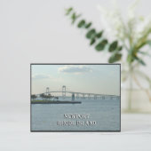 Newport Rhode Island Briefkaart (Staand voorkant)