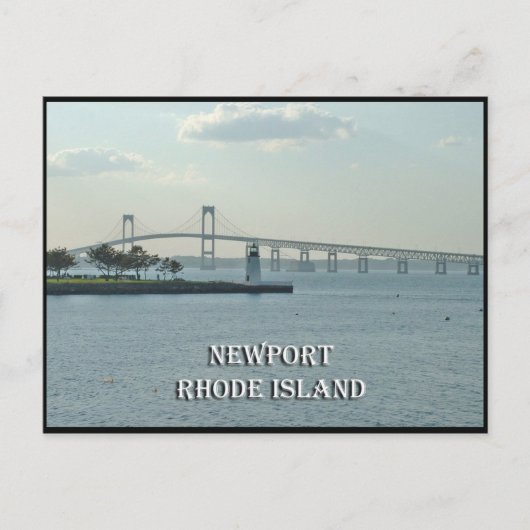 Newport Rhode Island Briefkaart (Voorkant)
