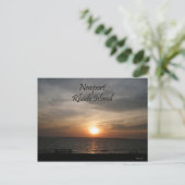 Newport Rhode Island Briefkaart (Staand voorkant)