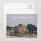 Newport, Rhode Island Briefkaart (Voorkant / Achterkant)