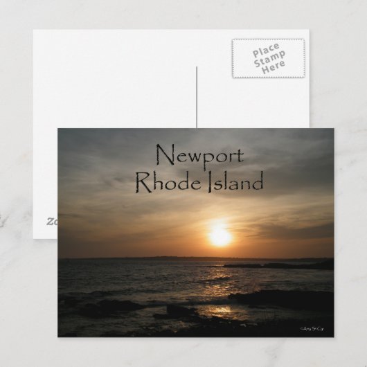 Newport Rhode Island Briefkaart (Voorkant / Achterkant)