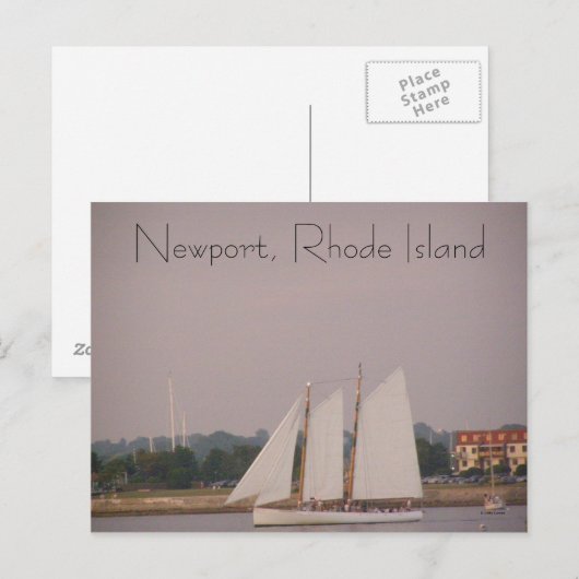 Newport, Rhode Island Briefkaart (Voorkant / Achterkant)