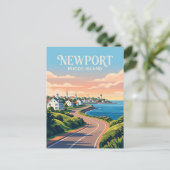 Newport (Rhode Island) Briefkaart (Staand voorkant)