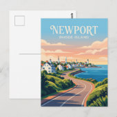 Newport (Rhode Island) Briefkaart (Voorkant / Achterkant)