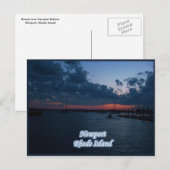 Newport Rhode Island Briefkaart (Voorkant / Achterkant)