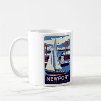 Newport Rhode Island Coffee Mok - Size 11oz