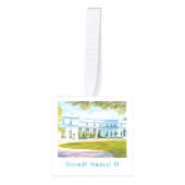 Newport Rhode Island herenhuizen Kerstornament Decoratie (Voorkant)