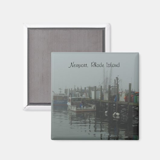 Newport, Rhode Island Magneet (Voorkant / Achterkant)
