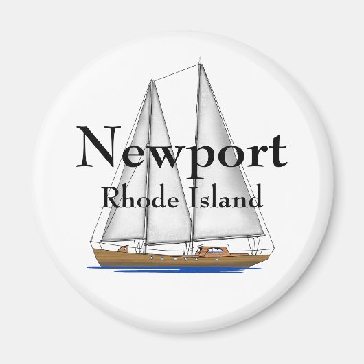 Newport Rhode Island Magneet (Voorkant)