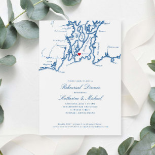 Newport Rhode Island Map Navy Rehearsal Dinner Kaart
