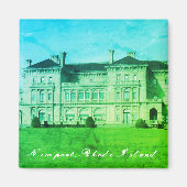 Newport, Rhode Island Ocean Estate Magneet (Voorkant)