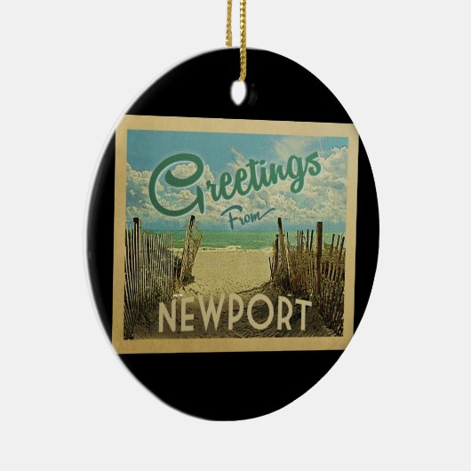 Newport Rhode Island Ornament Beach  (Rechts)