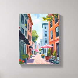 Newport Rhode Island Painting Canvas Afdruk