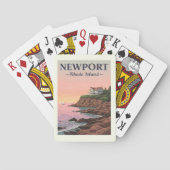  Newport Rhode Island Pokerkaarten (Achterkant)