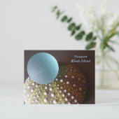 Newport Rhode Island ~ Post Card Briefkaart (Staand voorkant)