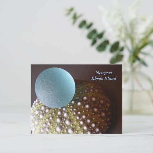 Newport Rhode Island ~ Post Card Briefkaart (Staand voorkant)