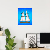 Newport Rhode Island Poster (Thuiskantoor)
