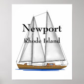 Newport Rhode Island Poster (Voorkant)