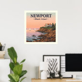Newport Rhode Island Poster (Thuiskantoor)