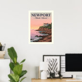  Newport Rhode Island Poster (Thuiskantoor)