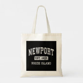 Newport Rhode Island RI  gevestigde sport Tote Bag (Achterkant)